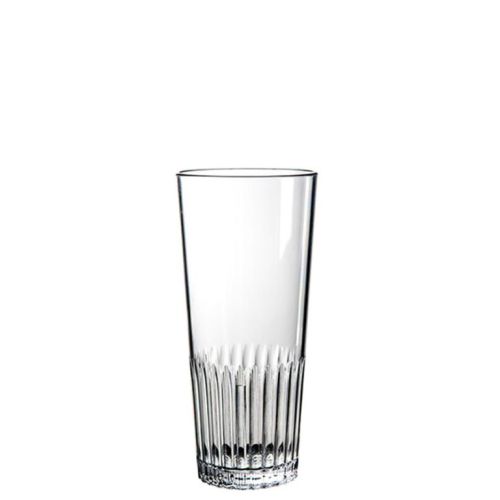 Kunststoff-Rippenglas 30 cl. bedrucken